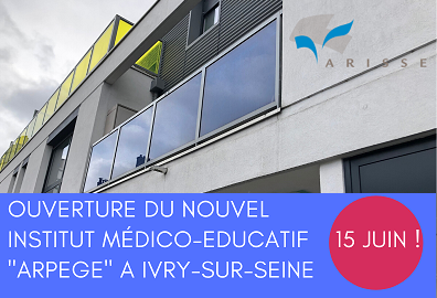 Un nouvel Institut Médico-Educatif  ouvre aujourd'hui à Ivry-sur-Seine : 